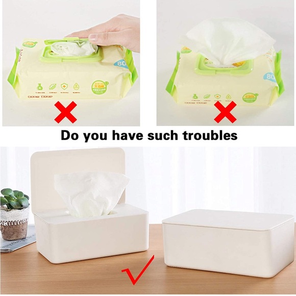 NWOT Modern Desktop Tissue Box Holder - Picture 6 of 6